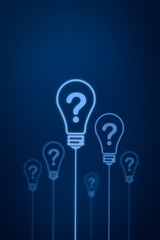 Question mark concept