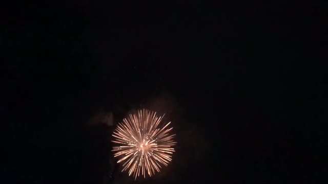 Fuegos artificiales - Color Rojo
