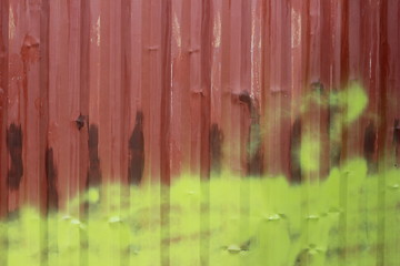 Container grunge mess painted