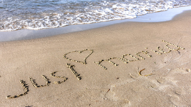 Just married - frisch verheiratet