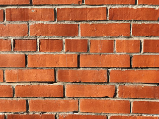 red brick wall background