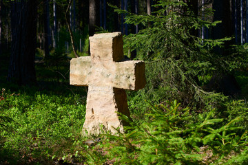 Conciliation cross was a stone cross, which was set up in place where a murder or accident had happened. These memorial crosses are mostly located in central and western Europe