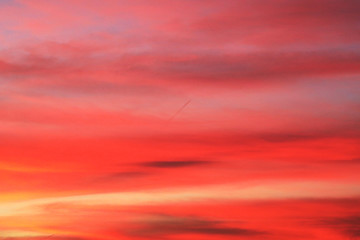 Sonnenuntergang Sonnenaufgang am Himmel