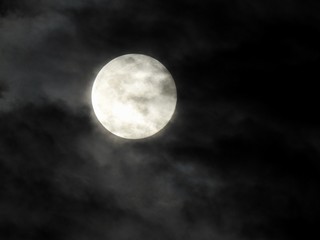 Fototapeta na wymiar Luna llena