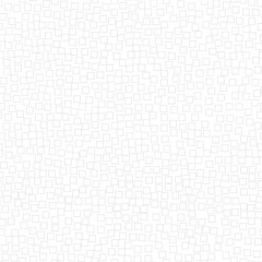 Vector seamless pattern with small squares. Modern repetitive gray - white texture. Random arrangement of the elements. Сontinuous monochrome background.