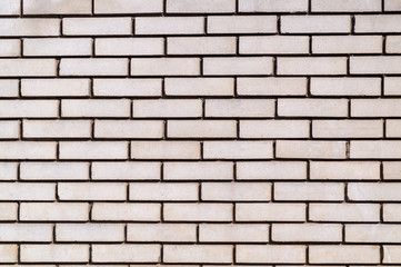The texture of white bricks, can be used as a background
