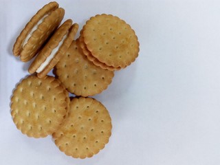 cookies isolated on white background