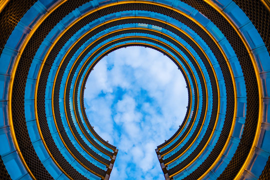 sky view from building