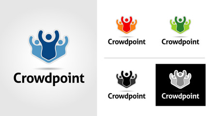 Crowd Logo Template Set