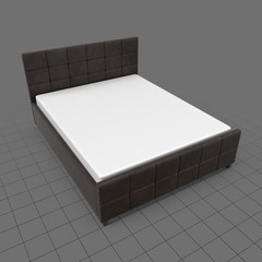 Modern double bed
