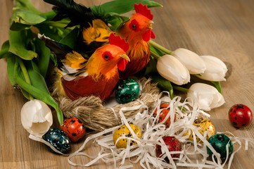 Easter bright background image