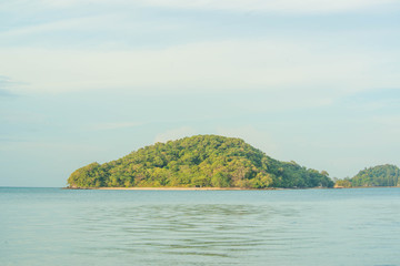 Fototapeta premium Cenang beach in Langkawi Island, Malaysia.