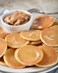 Dollar sized pancakes