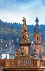 Fototapeta premium Statue of Minerva