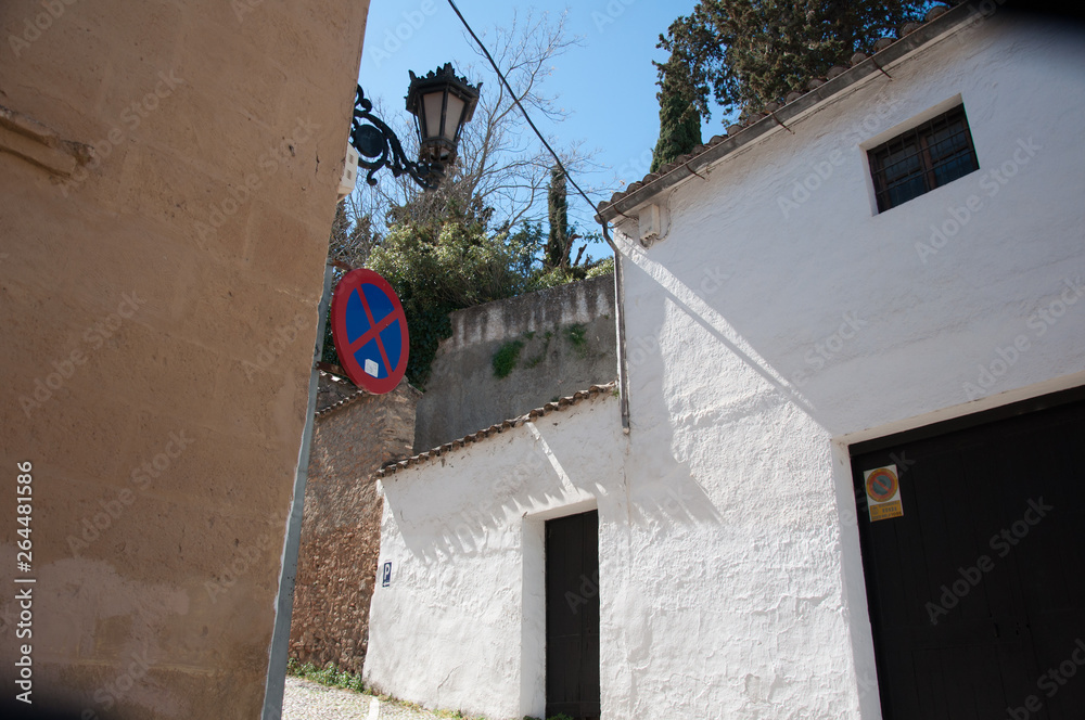 Wall mural Buildings in Ronda Spain