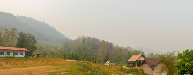 Ban Nong Heo village in rural Laos