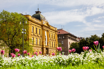 Historical building of the Croatian Educational House built on 1889