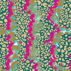 Animal print, leopard texture background