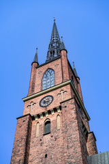 Fototapeta na wymiar Church of Riddarholmen