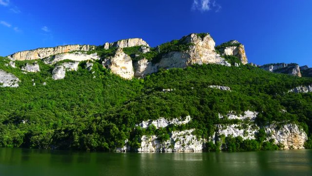 Sobron Reservoir - Embalse de Sobron, Foz de Sobron, Ebro river, Alava, Basque Country, Spain, Europe