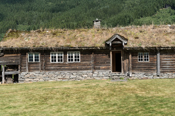 Fototapeta na wymiar Bauernhaus in Stordal, Norwegen