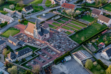 Naklejka premium Eglise Saint-Rémi de Chéry-lès-Pouilly