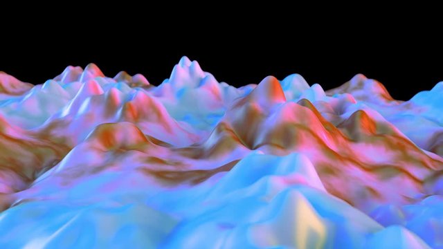 4K Abstract Jelly Background