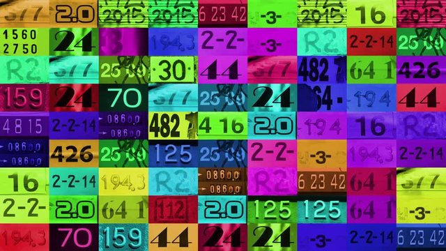 numbers code information urban technology