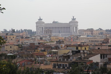 Fototapeta na wymiar Vista de Roma