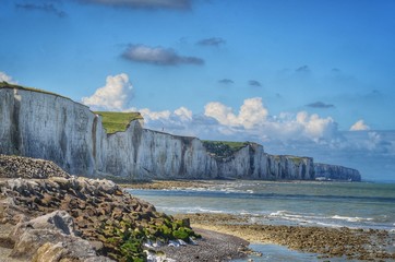 Les falaises d'Ault