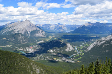 Fototapeta na wymiar Rocky Mountains, Banff, Canada