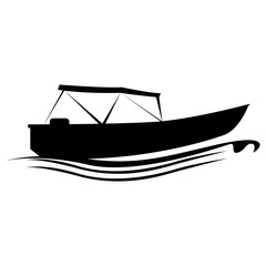 Isolated boat icon image. Vector illustration design