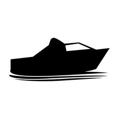 Fototapeta na wymiar Isolated yacht icon image. Vector illustration design