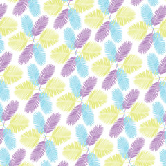 Floral bouquet pattern with small flowers and leaves