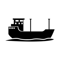 Obraz premium Isolated boat icon image. Vector illustration design
