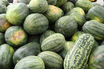watermelon at the street food