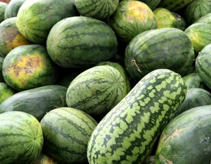 watermelon at the street food