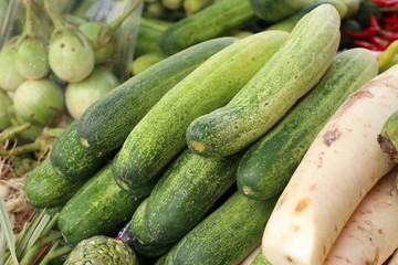 cucumber at street food