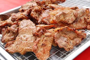 pork roast on street food
