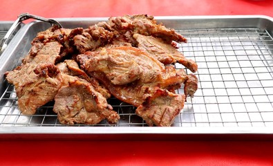 pork roast on street food