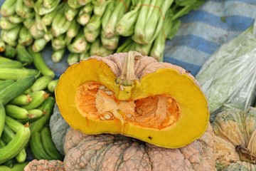 Pumpkin at street food