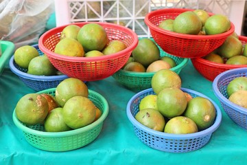 lemons at street food