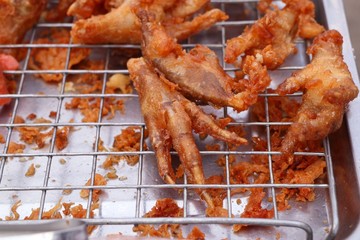 Fried chicken at street food