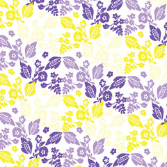 Fashionable pattern in small flowers. Floral background for textiles.