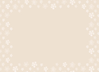 Japanese traditional  flower pattern vector background