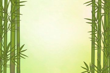 Fototapeta na wymiar Bamboo tree background
