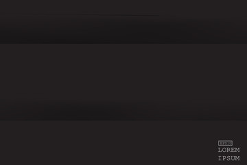 black background overlap layer dimension with line design for modern background or website