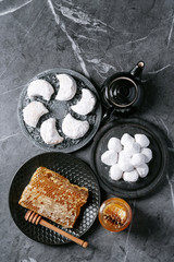 Variety of traditional Greek sweets