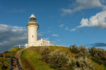 Fototapeta na wymiar btron bay lighthouse, new south wales