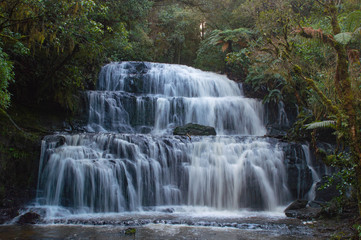 Fototapeta premium Purakuanui Falls, New Zealand